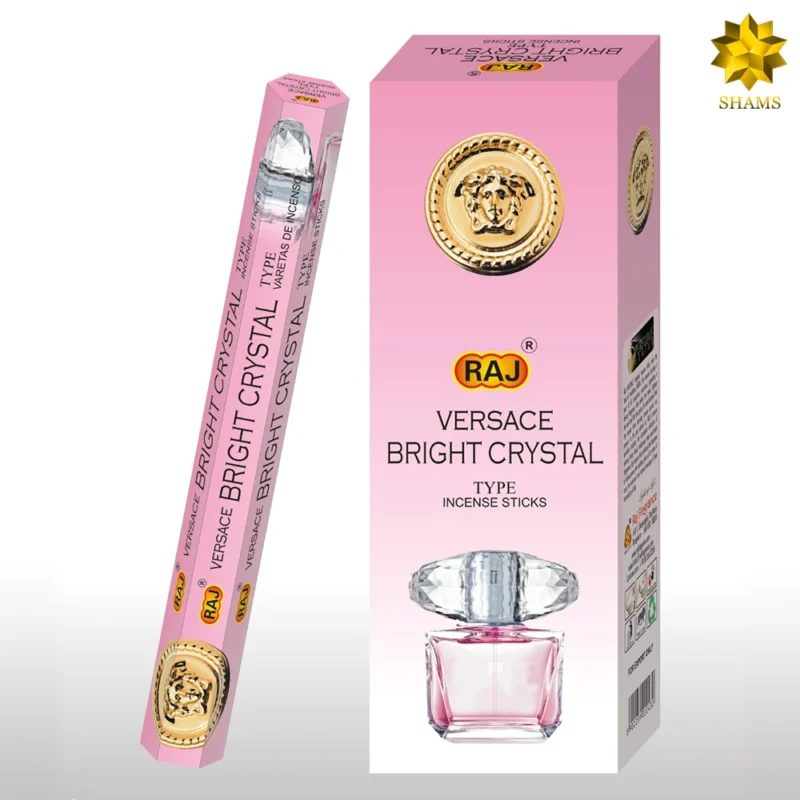 عود راج ورساچه برایت کریستال مدل شاخه‌ای