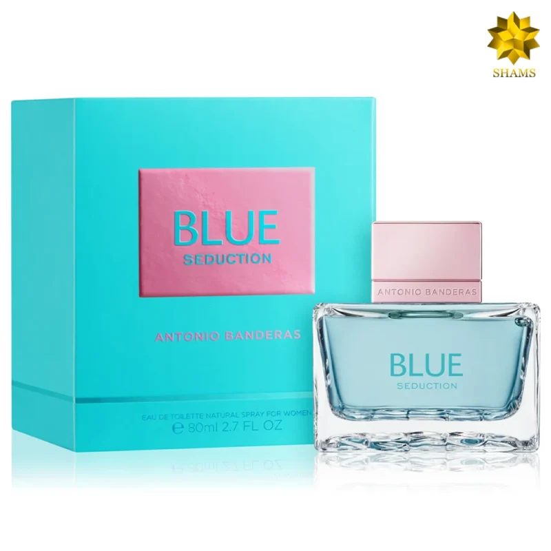 آنتونیو باندراس بلو سداکشن زنانه - Antonio Banderas Blue Seduction For Women Edt 80ml