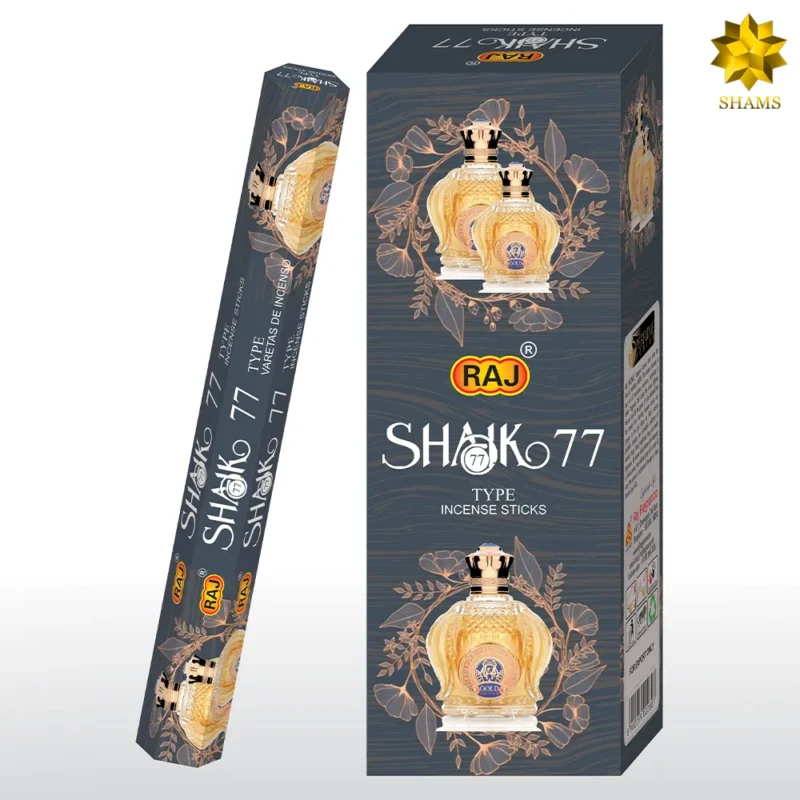 عود راج شیخ 77 مدل شاخه‌ای