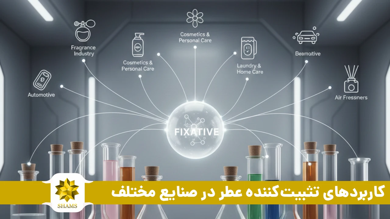 کاربردهای تثبیتکننده عطر در صنایع مختلف